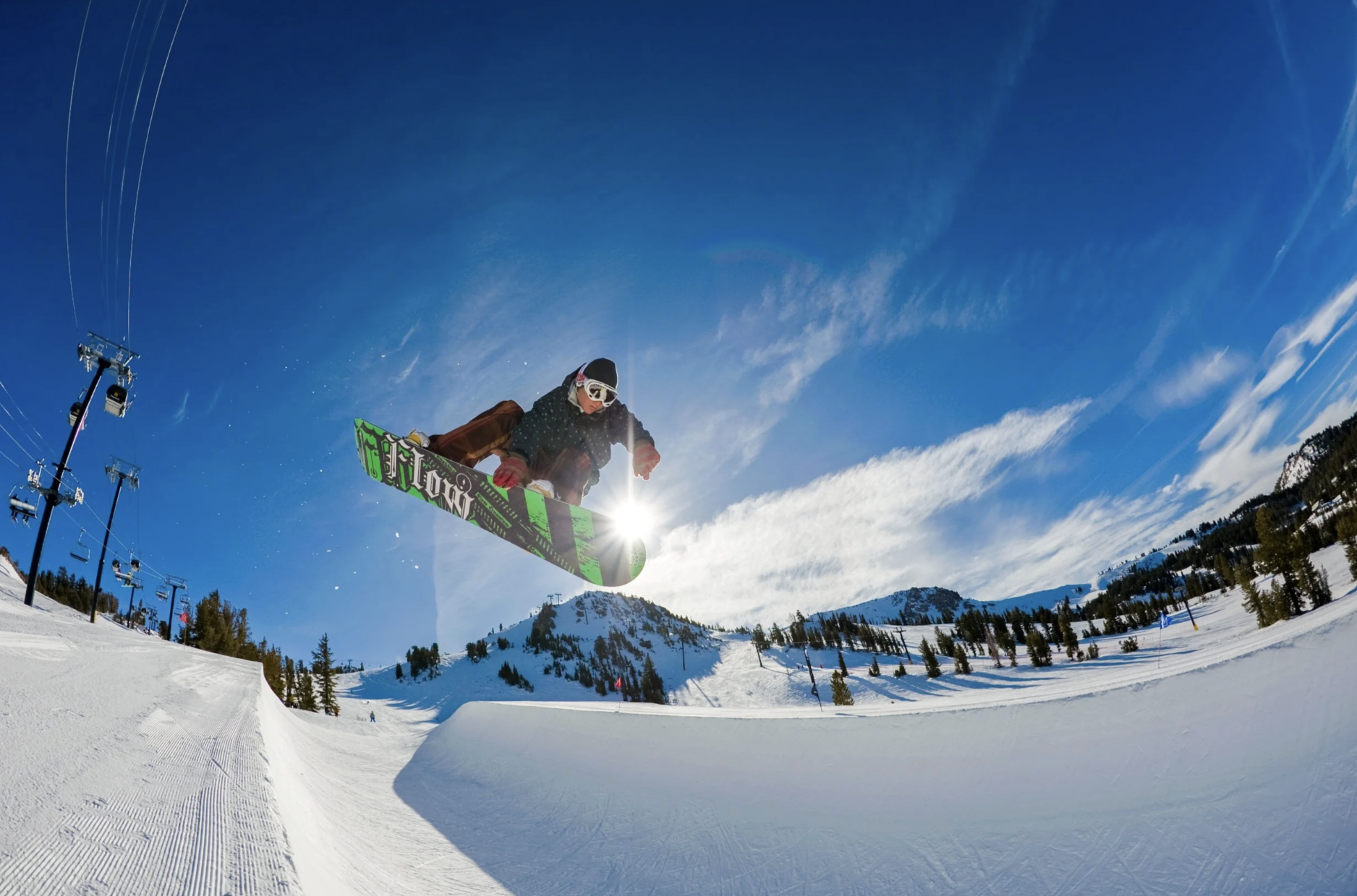 Ski 3,500 Acres of Terrain at Mammoth Mountain in California