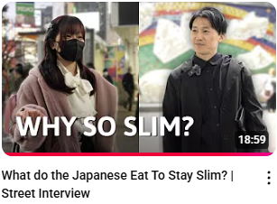 What do the Japanese Eat To Stay Slim? | Street Interview