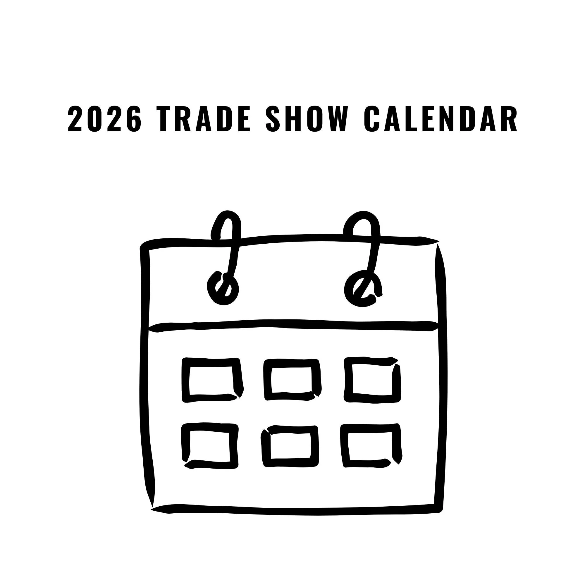 2026 Trade Show Calendar