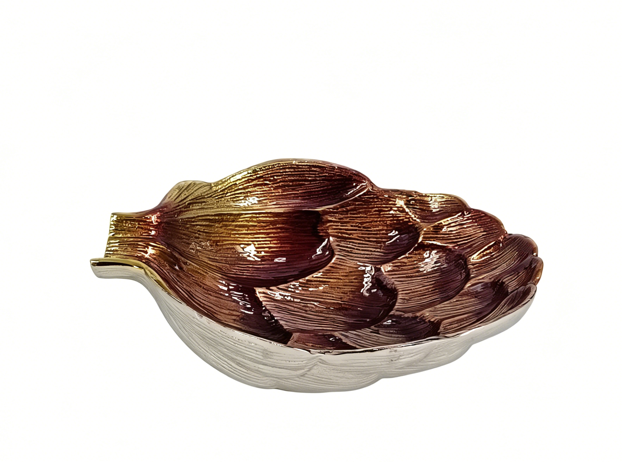 LOTUS PETAL SMALL BOWL  SILVER