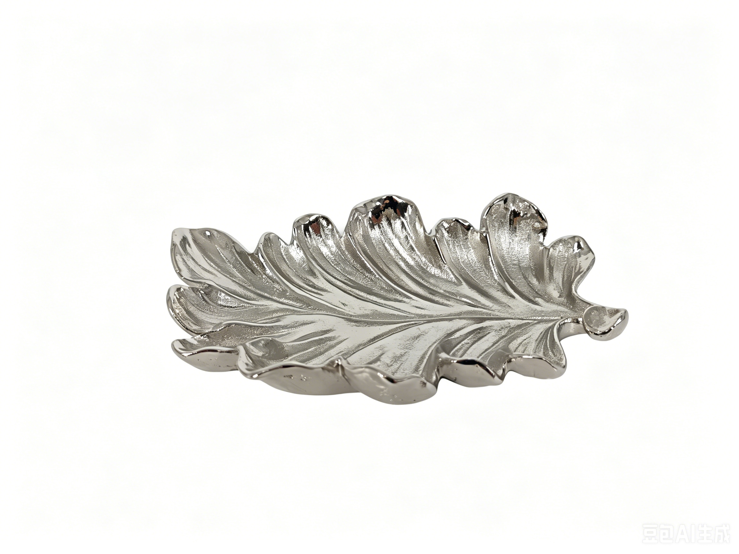 LEAF TRAY S SILVER