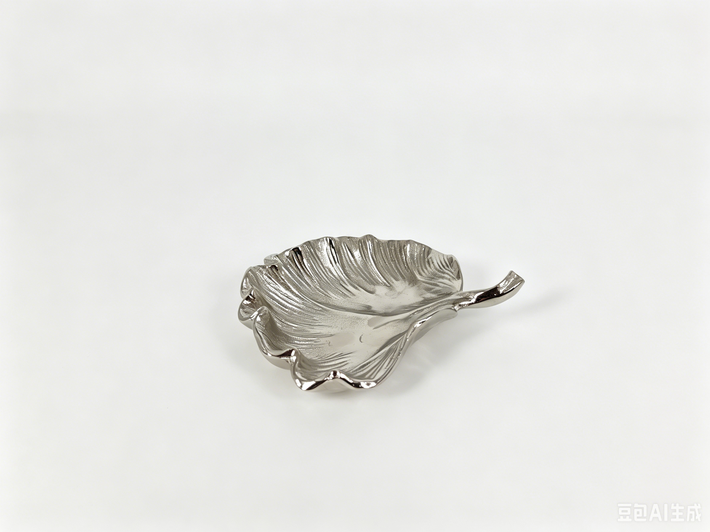 GINGKO LEAF BOWL SILVER