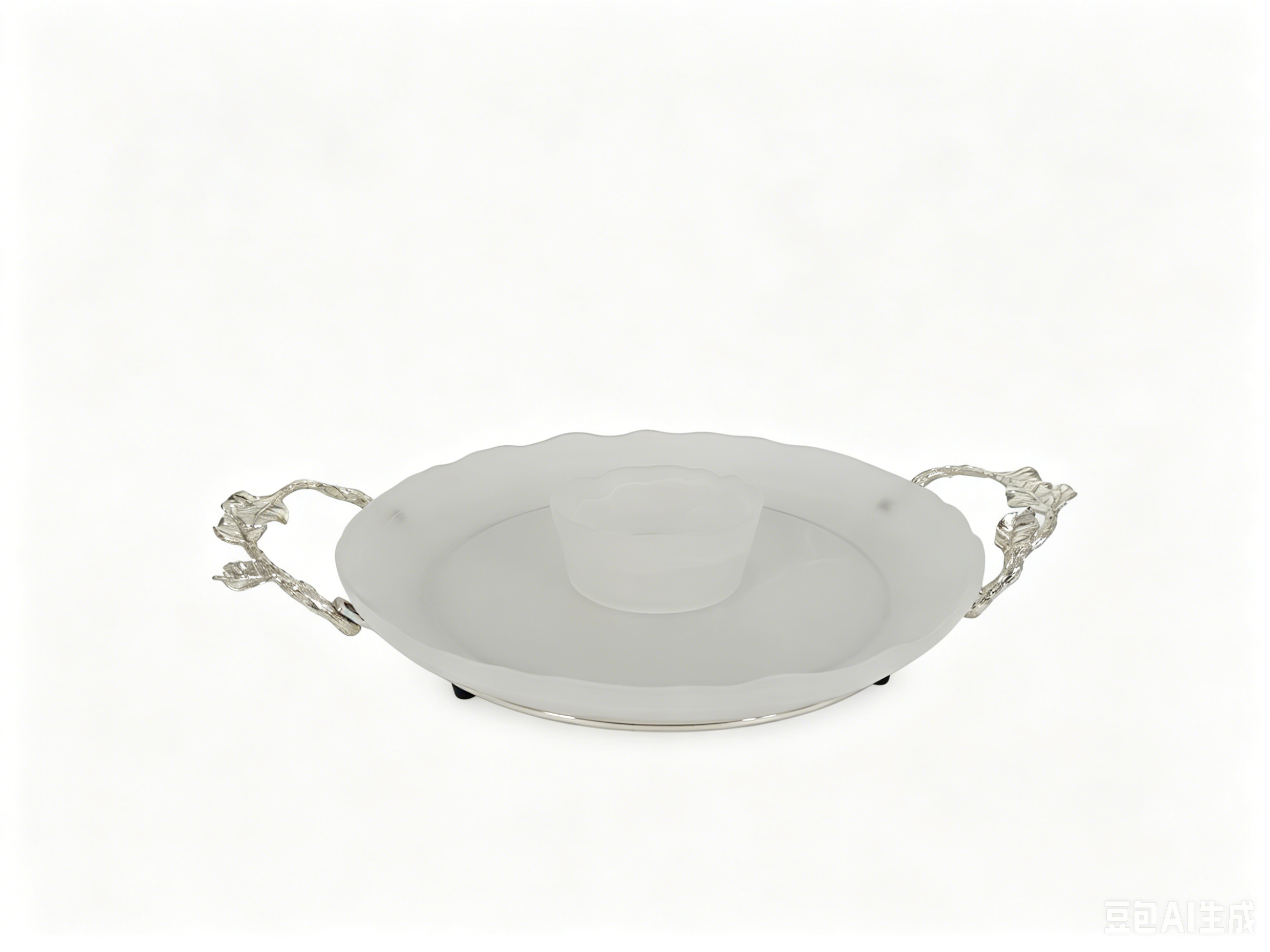 LEAF CHIP & DIP  SILVER