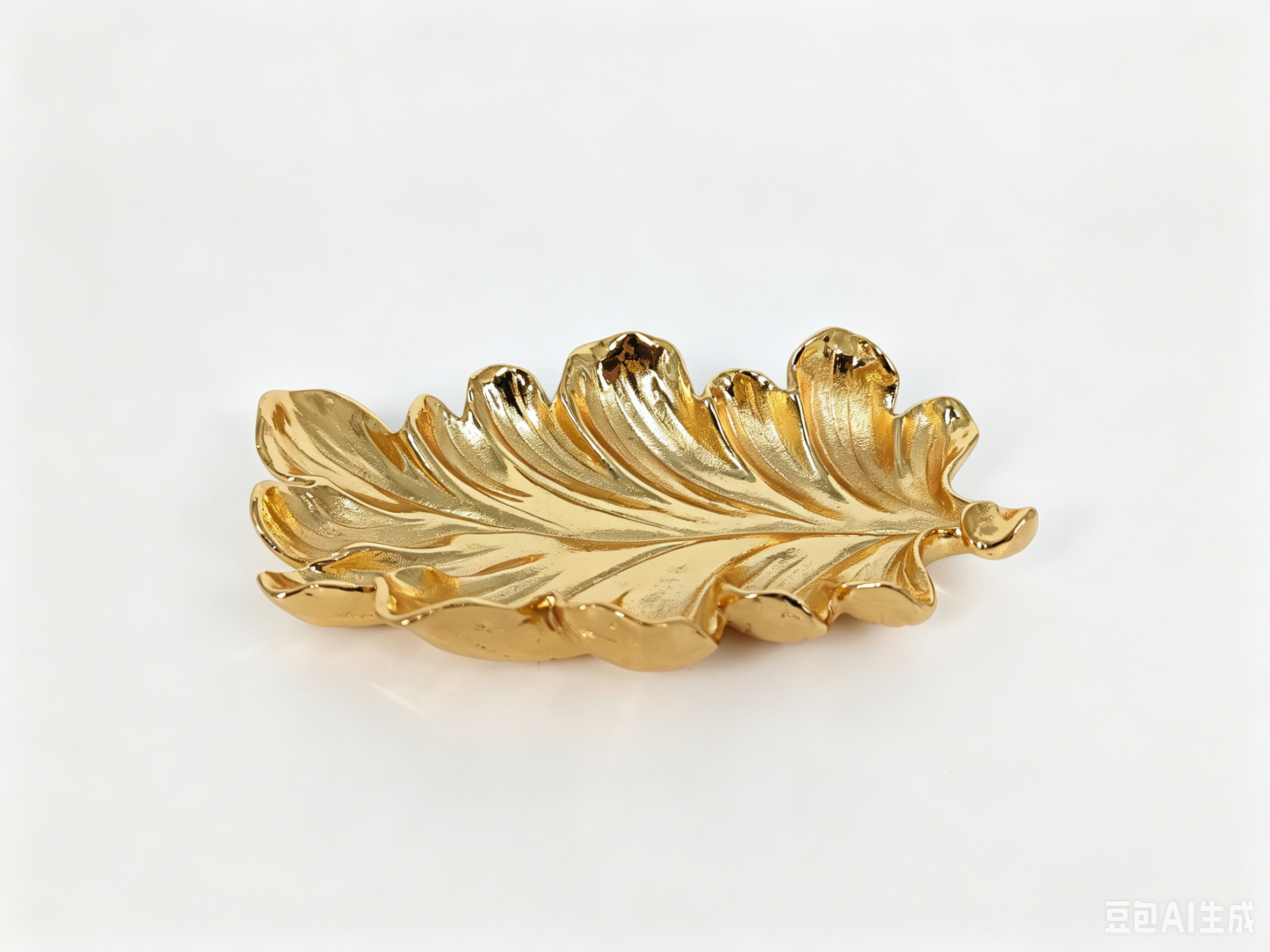 LEAF TRAY S GOLD