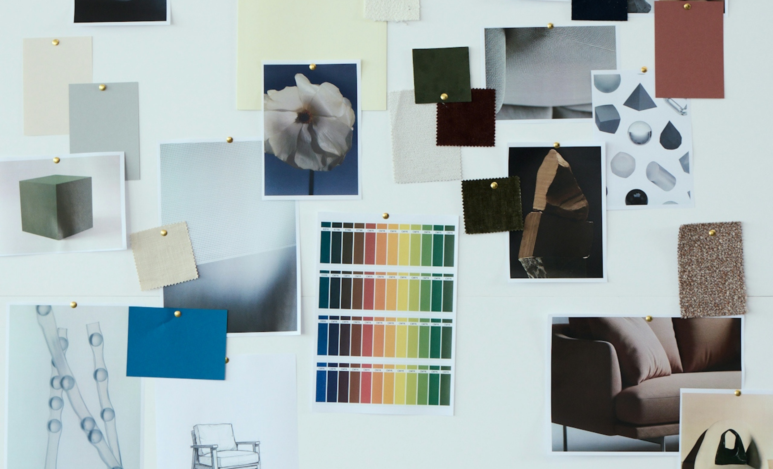 Graphic Design Pinboard