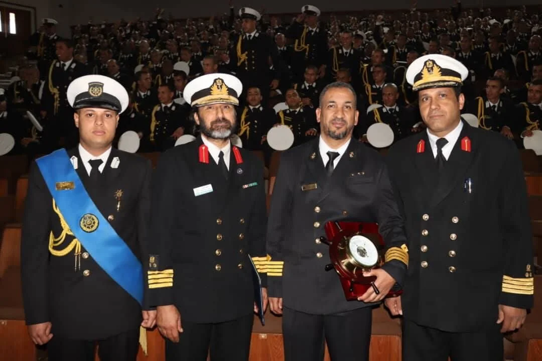 We are proud that Captain Tarek Shokri received the Academy's Honorary Shield.