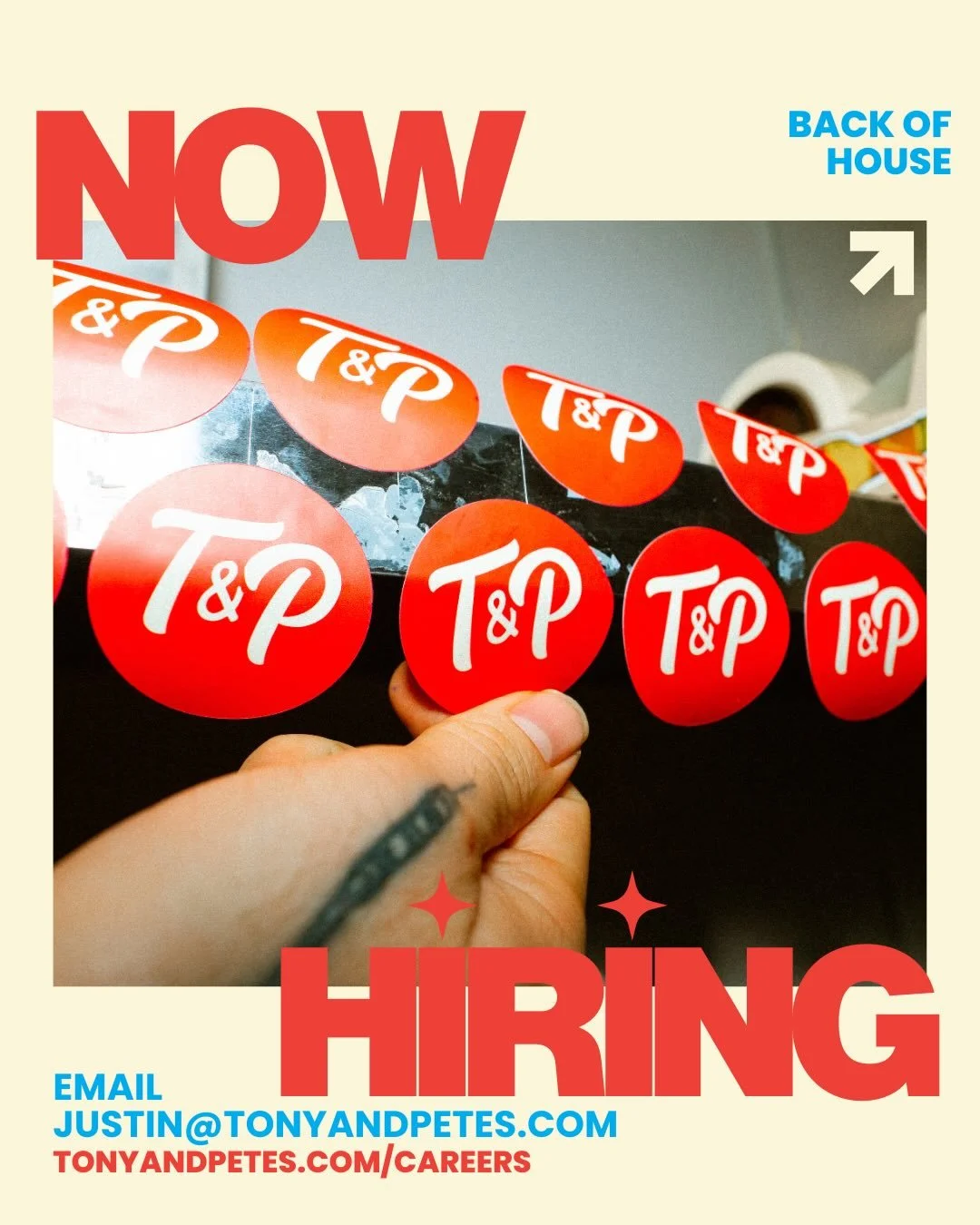 &ldquo;WHERE QUALITY PEOPLE DO QUALITY WORK.&rdquo;

We are hiring for a Back of House role ahead of the busy spring/summer season. This is a great opportunity for the right person to join our team. 

We are looking for high quality people to do high