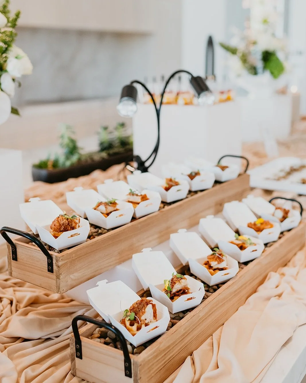 Chicken &amp; Waffles, the Deluxe Way 🌟
Crispy, juicy chicken, perfectly seasoned and set atop a soft, golden waffle &mdash; a classic comfort dish, thoughtfully elevated.

Chef Josh Green transforms familiar flavors into a refined bite with beautif