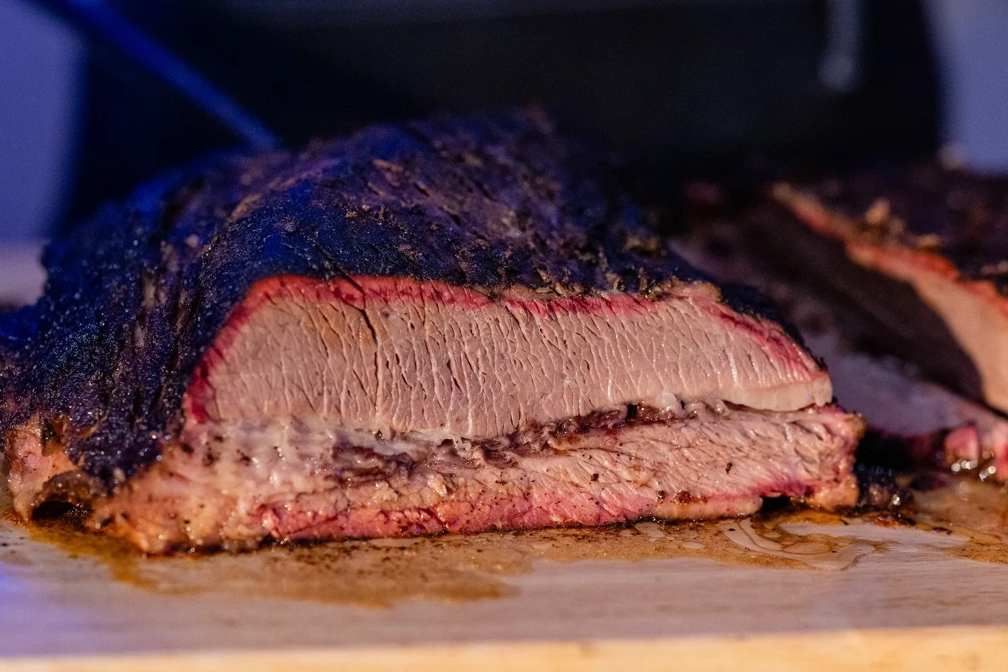 Have you tried our Brisket Bar?
Smoked low and slow for 8 hours, our brisket melts in your mouth and brings bold flavor to your next event. 🍖🔥

Perfect for conventions and corporate events&mdash;like we recently did for BioGenetics at the Palms Pen