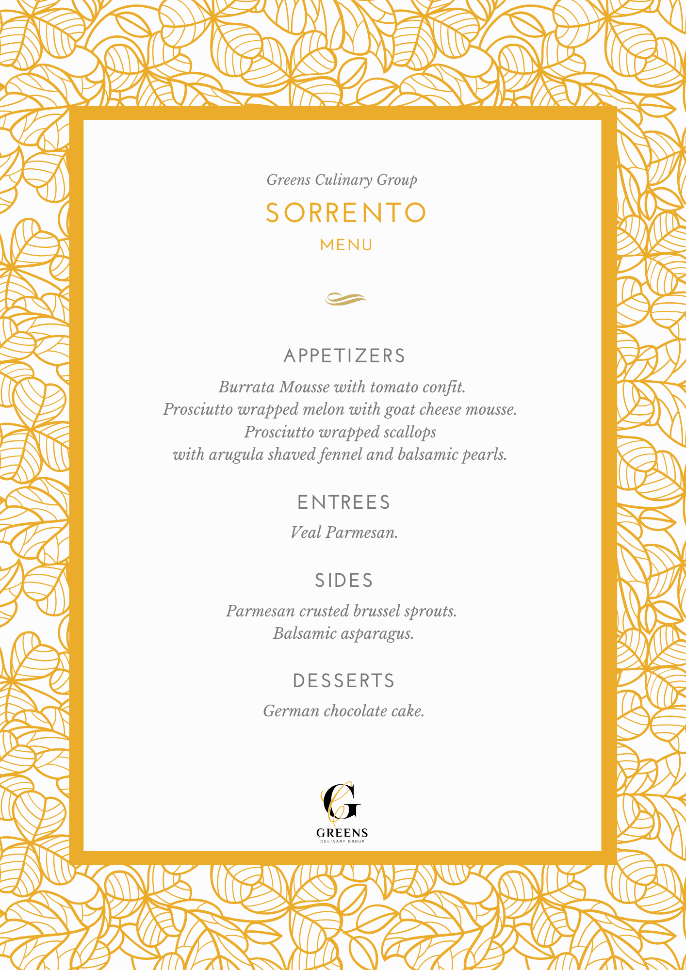 Sorrento Italian menu.png