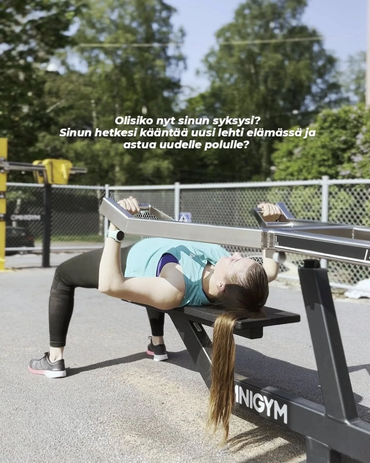 Laitetaan Sinut etusijalle 🤍 yhdess&auml;
Koska sin&auml; todellakin ansaitset sen!

1:1 valmennus rakentuu sinun ja sinun tavoitteiden, toiveiden ja haasteiden ymp&auml;rille.

Saat:
🫶 Lis&auml;&auml; energiaa, voimaa ja hyv&auml;&auml; oloa
🫶 En