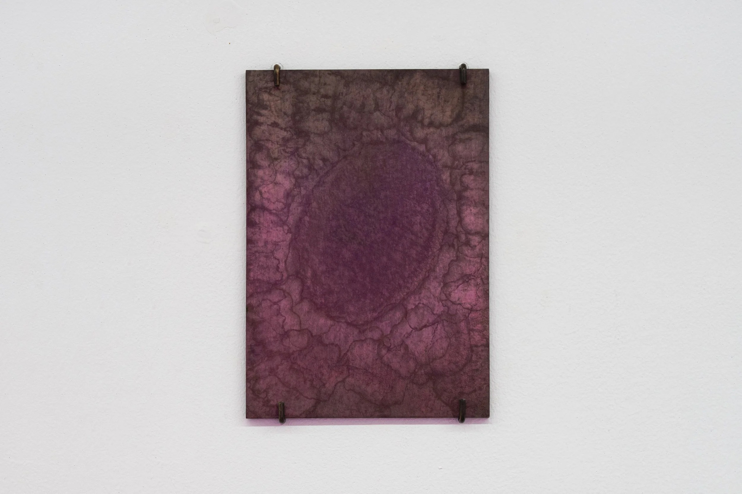 Between portals, patination on bronze, 2026