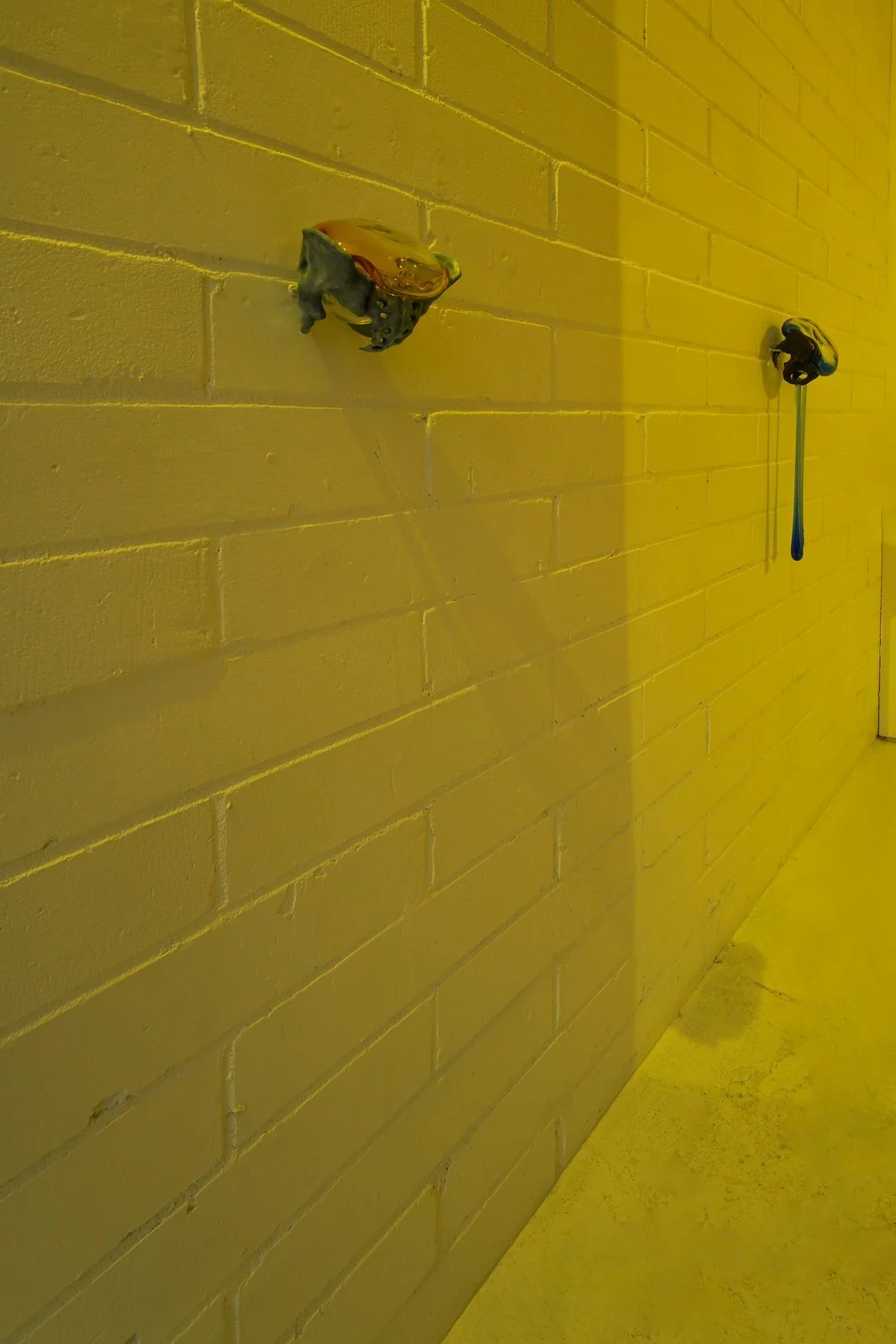 Installation view, The World Forgetting, by the World Forgot, Sherbet Green, London, 2024
