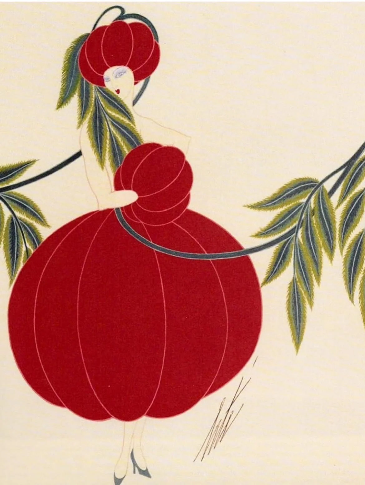 Characters from the Vegetable Ballet by Ert&eacute;, 1926 🍅🌽🥕🧅

Which one&rsquo;s your favourite? 🍅🥕🌽🧅

#foodhistory #arthistory #funnyfood #funnyhistory #historyeats