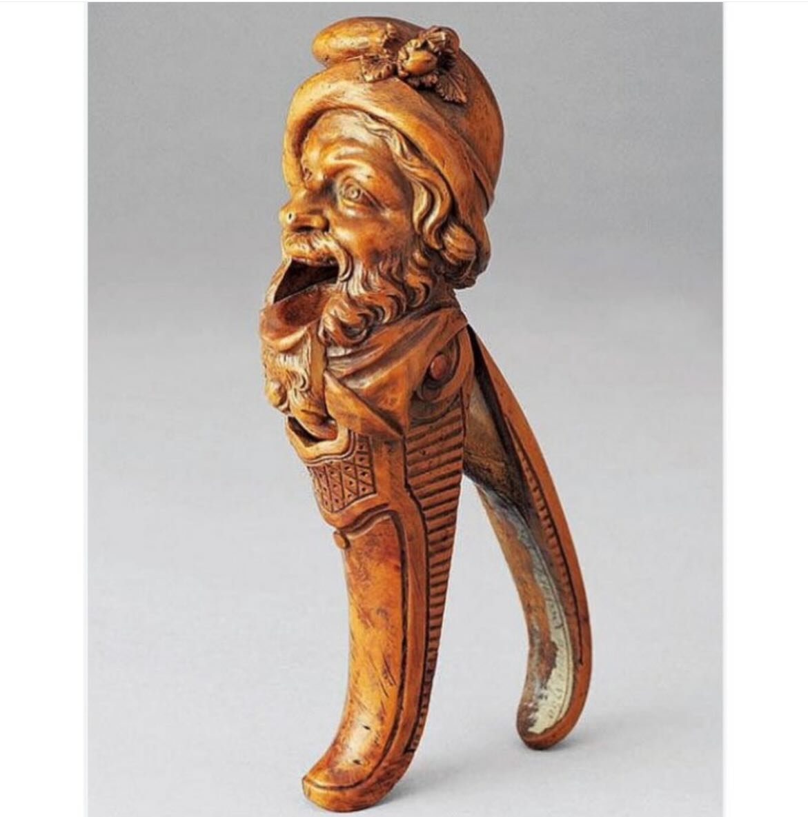 Can you guess what this is? ⬇️⬇️⬇️

It&rsquo;s a nutcracker! Nuts are an ancient symbol of good luck and fertility. In the Christian tradition they came to represent the Trinity - given the three parts: outer husk, the shell, and the kernel - leading