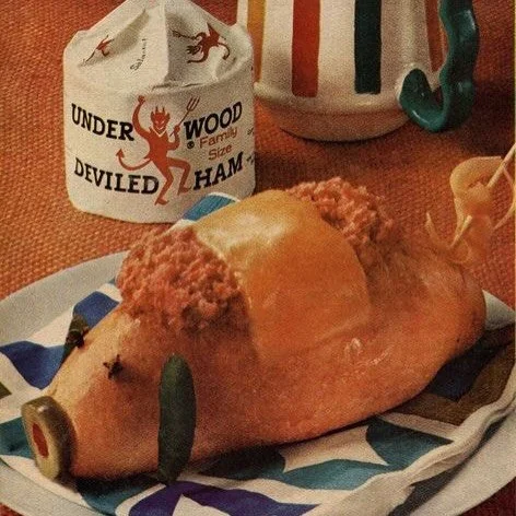 Underwood&rsquo;s Deviled Ham was created by William Underwood&rsquo;s company in 1868, after having specialised in producing preserved condiments. The company worked on research in canning sterilisation at the Massachusetts Institute of Technology. 