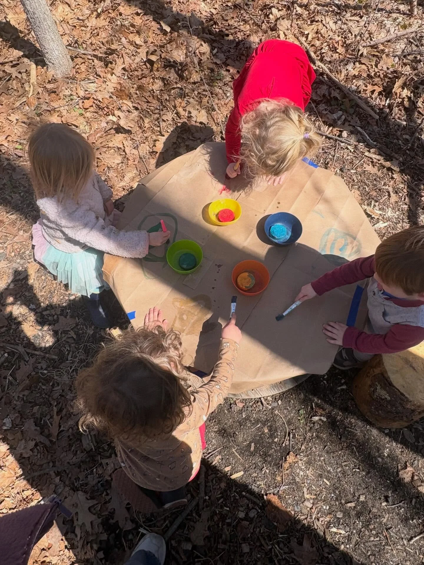 We are jumping into spring with two bare feet, minds full of curiosity, and hearts full of wonder ✨ 

#montessori #naturepreschool #mainepreschool #outdooreducation