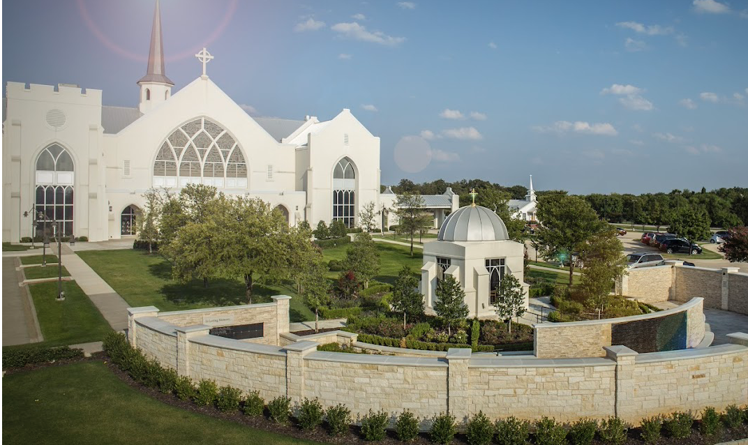 THE NEW AMERICAN VOICES EURO-TOUR rehearsal at WHITE CHAPEL, Southlake, Texas