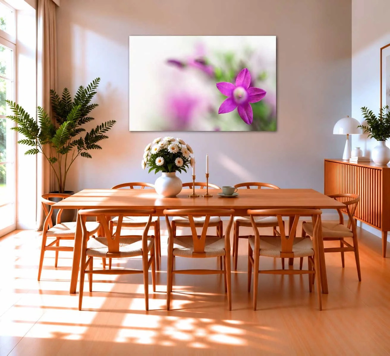 Lyst-skandinavisk-spisestue-med-blomsterkunst.jpg