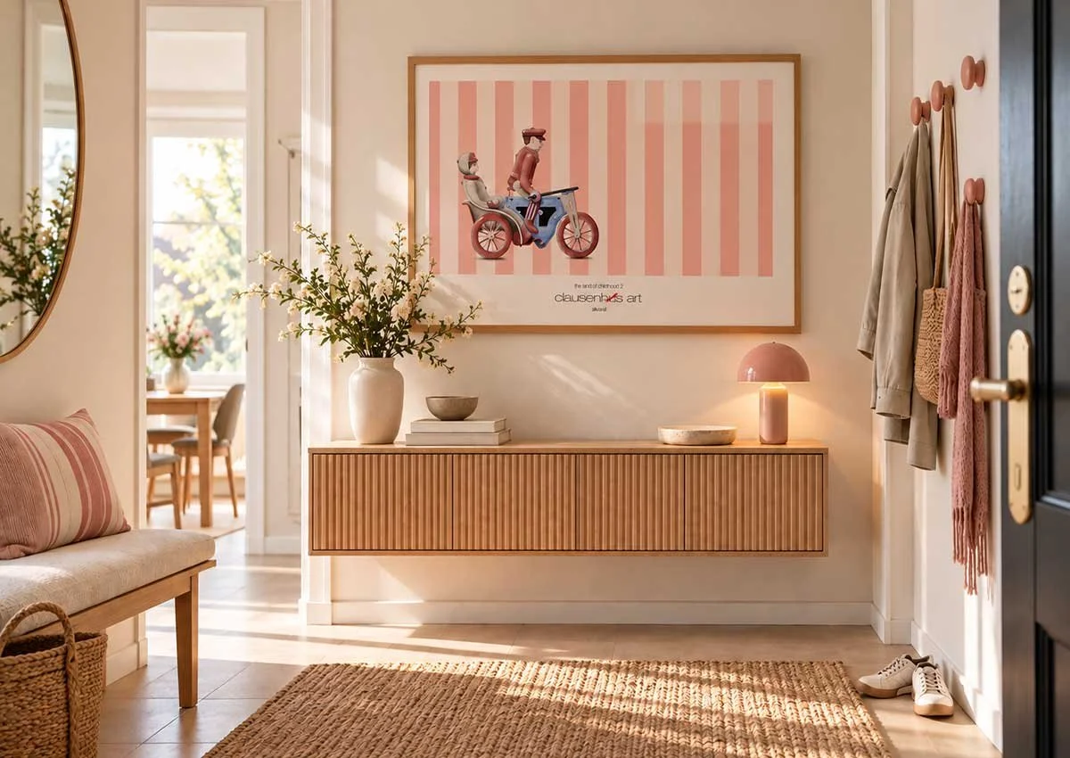 Scandinavian-Entryway-with-Framed-Vintage-Art.jpg