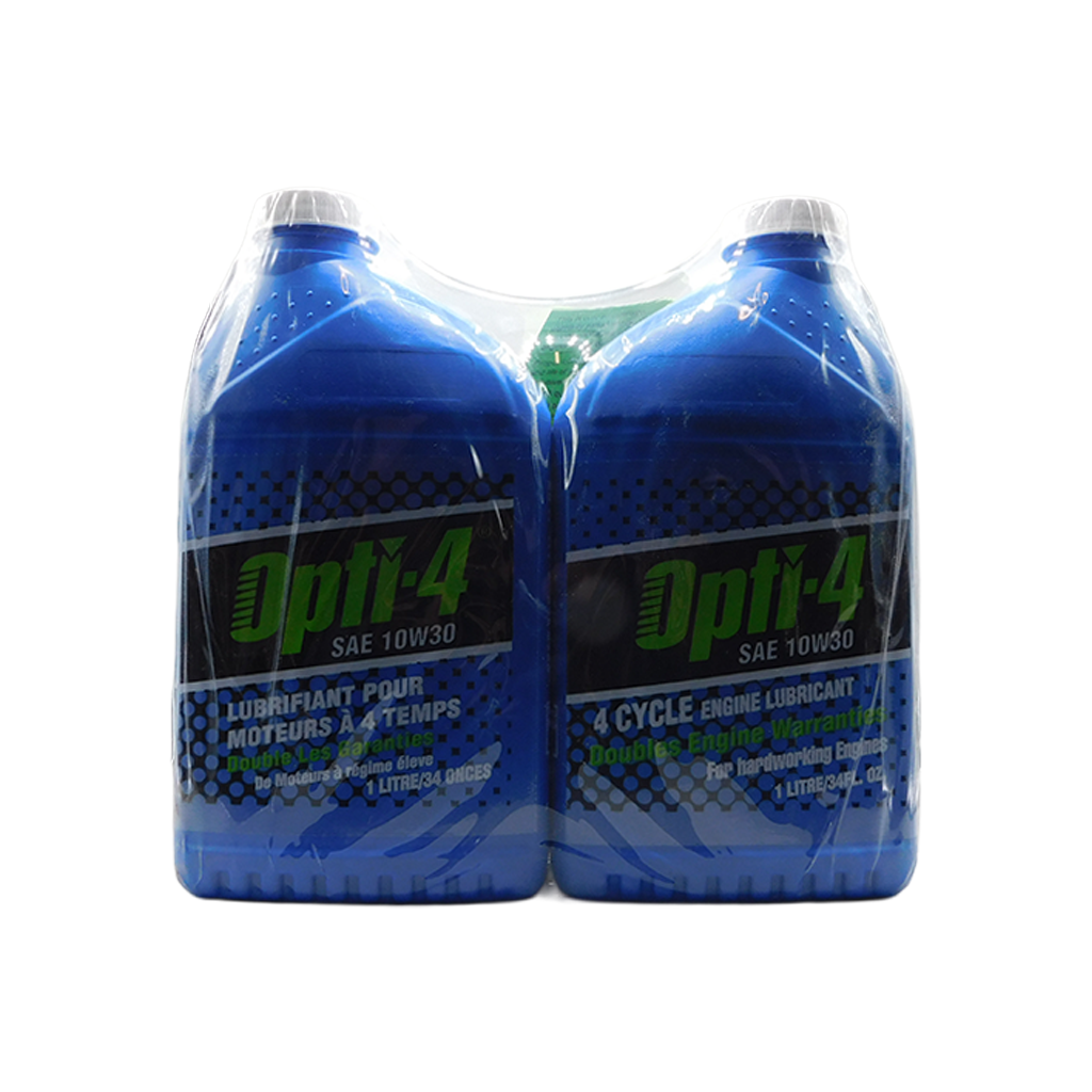 OPTI-4 | 10W30 4-Cycle Engine Oil (34 FL OZ Bottle) | 4 Pack | -Part# OP43121