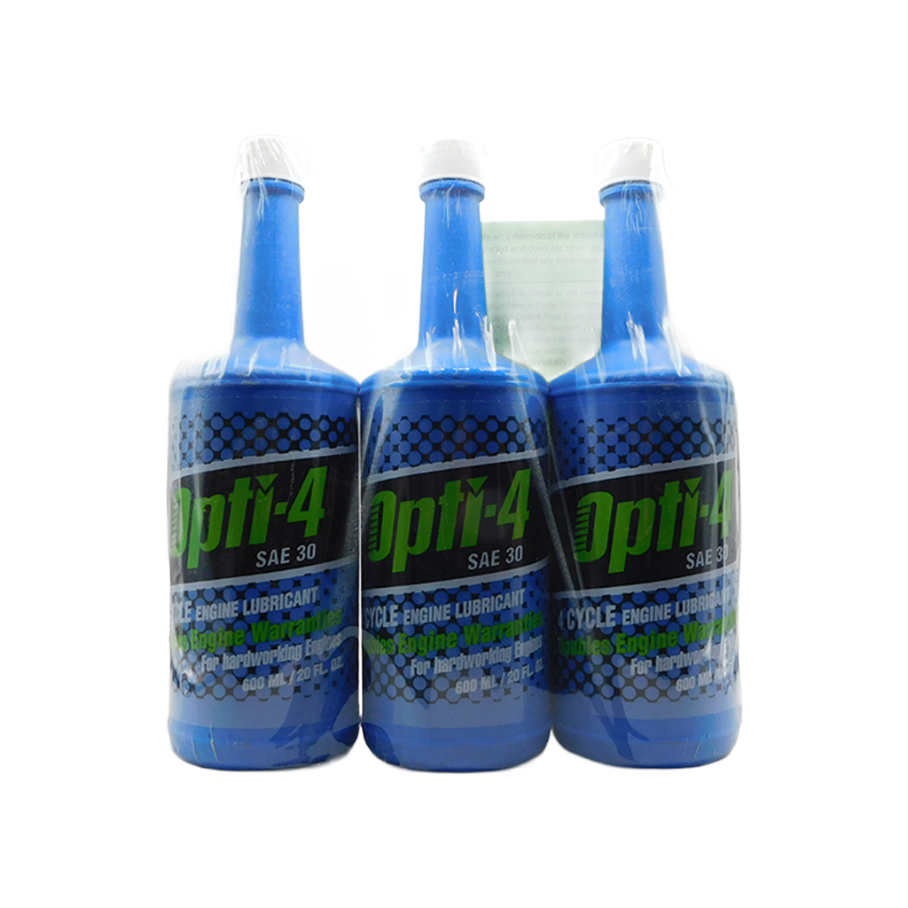 OPTI-4 | SAE 30 4-Cycle Oil (20 FL OZ) | 3 Pack | - Part# OP43024