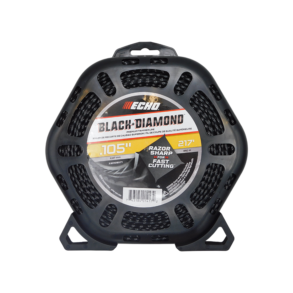 ECHO | OEM | .105" Black Diamond Trimmer Line | 217ft | - Part# 330105071
