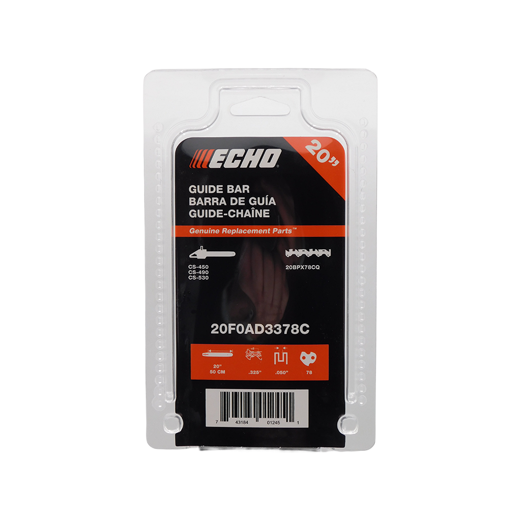 ECHO | OEM | Chainsaw Bar | - Part# 20F0AD3378C
