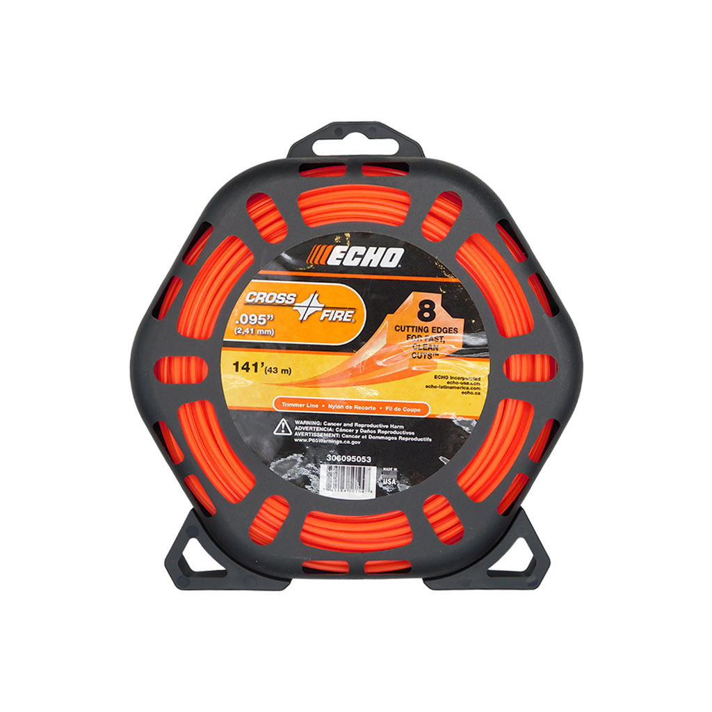 ECHO | OEM | .095" Cross Fire Trimmer Line | 141ft | - Part# 306095053
