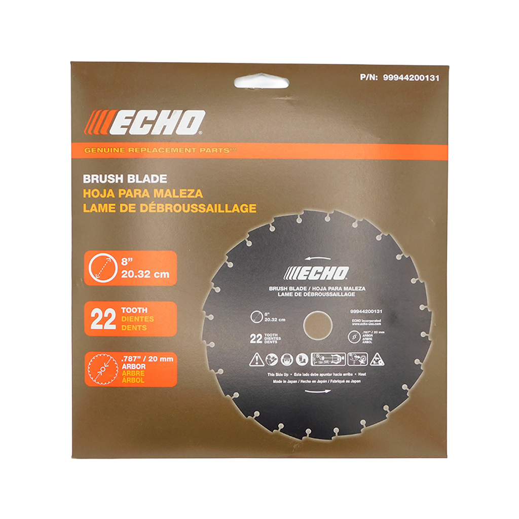 ECHO 22Tooth Clearing Saw Blade 20MM - Part# 99944200131