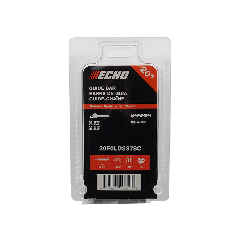 ECHO | OEM | Chainsaw Bar | - Part# 20F0LD3378C