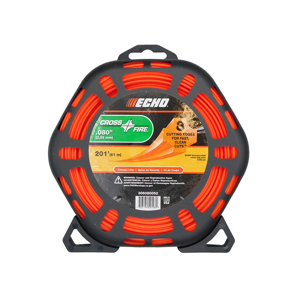 ECHO | OEM | .080" Cross Fire Trimmer Line | 201ft | - Part# 306080052