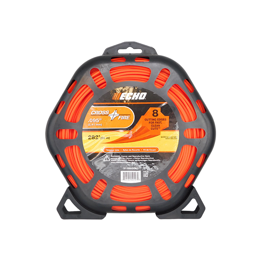 ECHO | OEM | .095" Cross Fire Trimmer Line | 282ft | - Part# 311095063