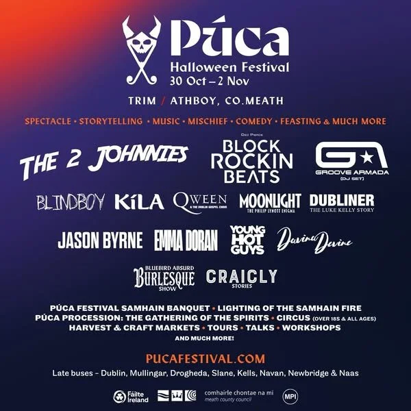 CRAICLY is joining PUCA Festival, Trim & Athboy!