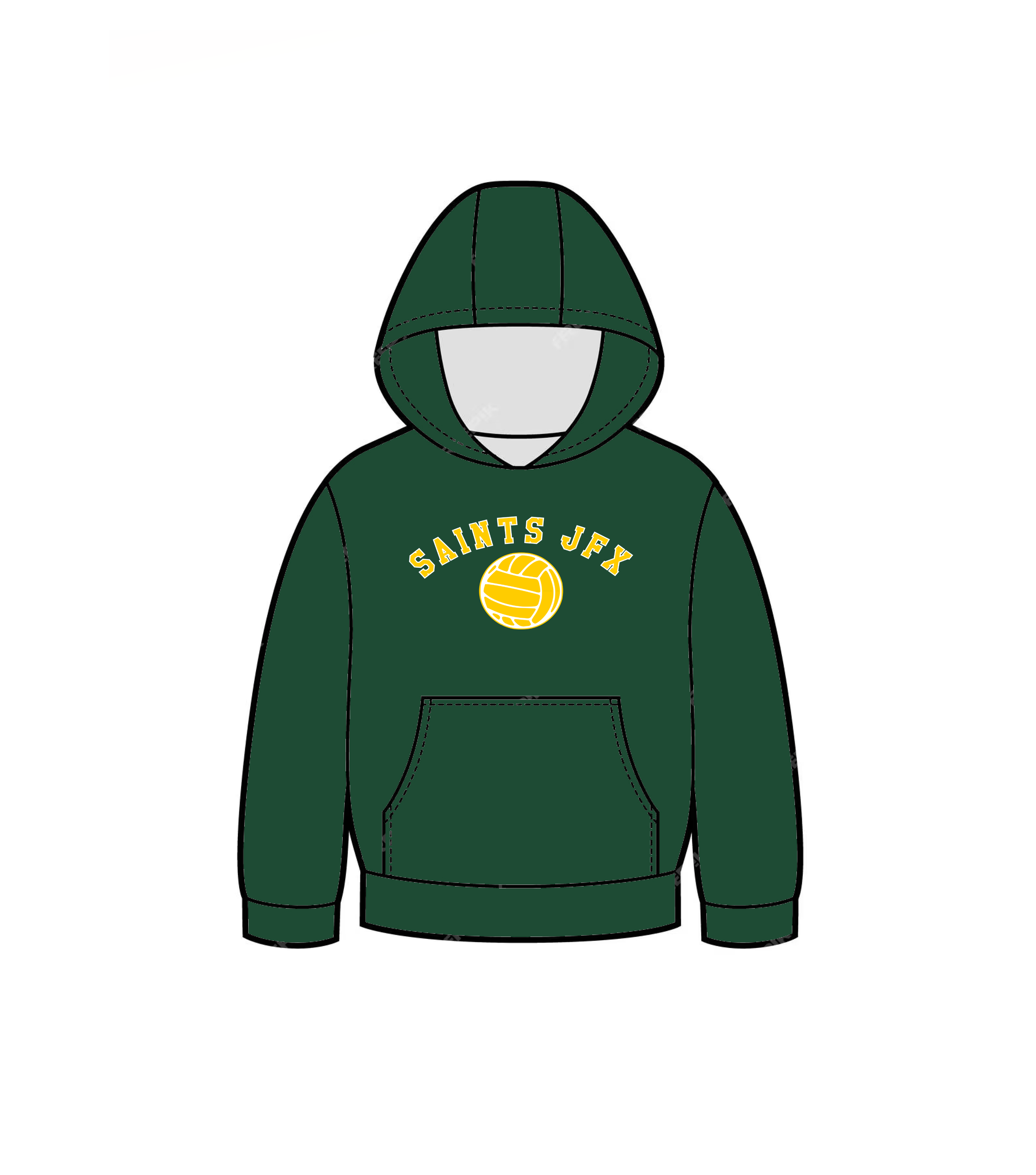 Team Volleyball Hoodie