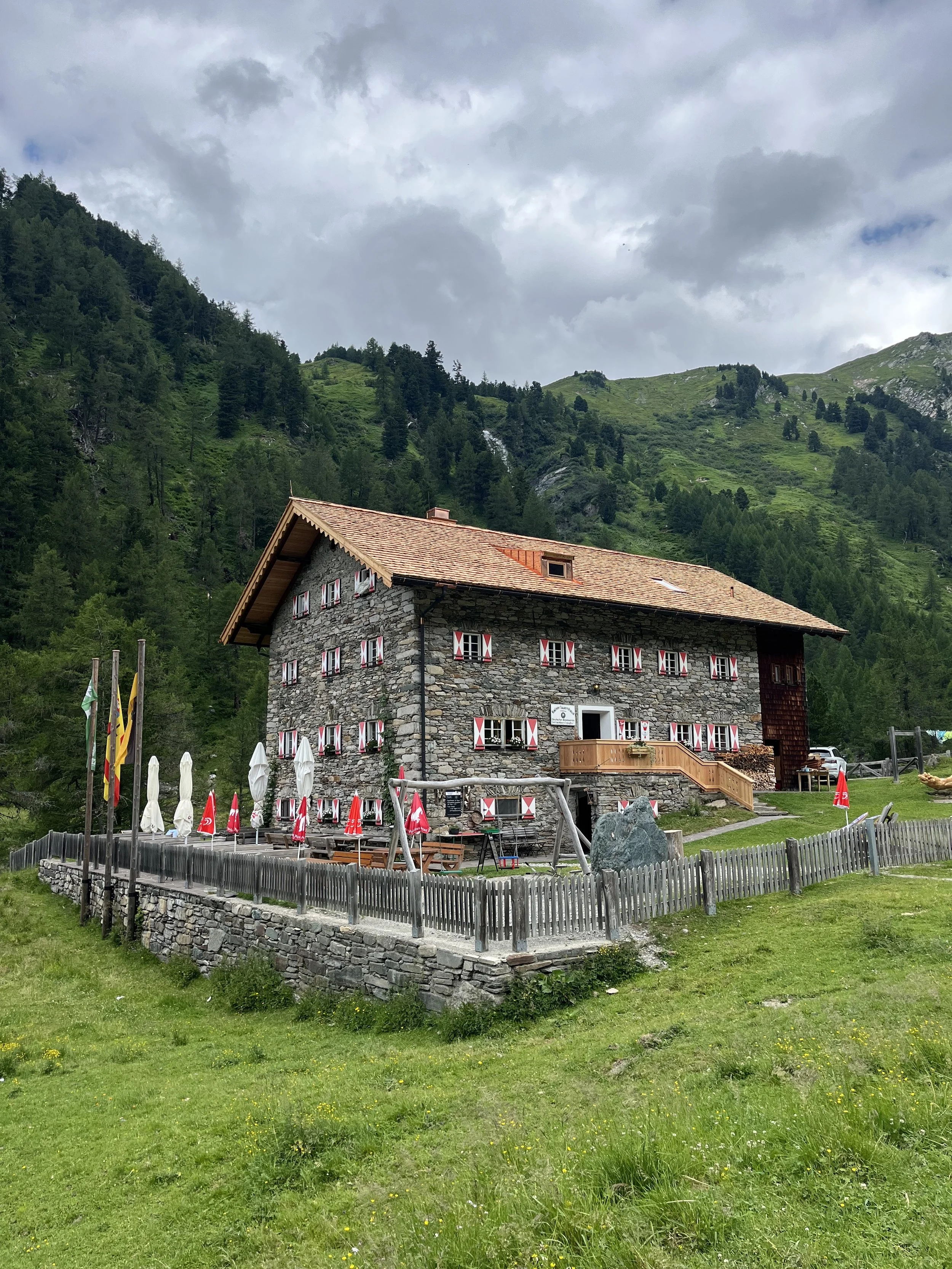 Mountain Hut in Dorfer Valley, Austria