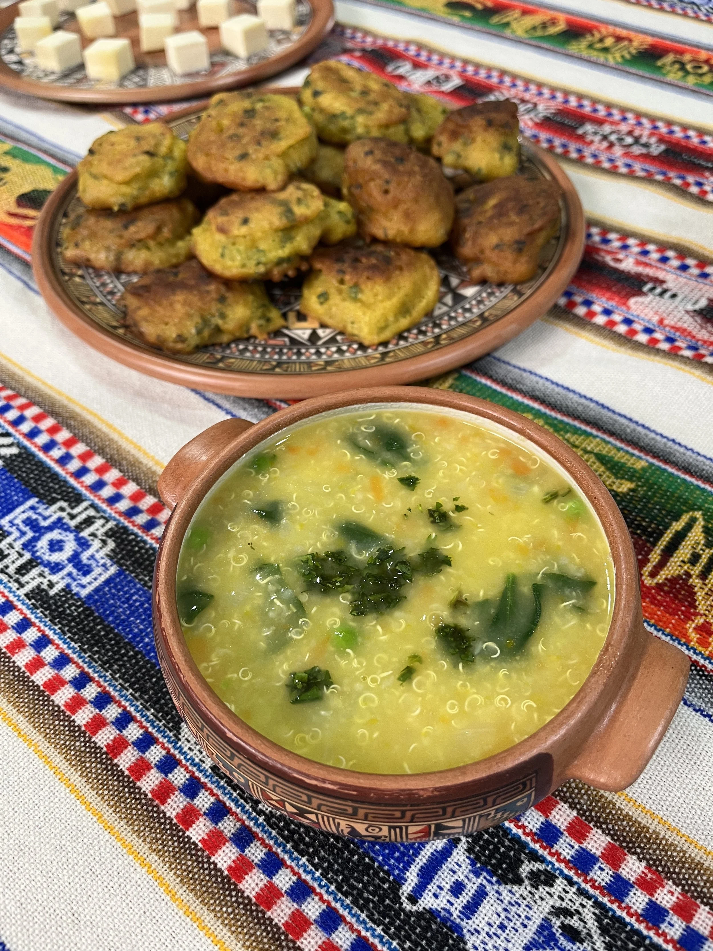Quinoa Soup in Peru