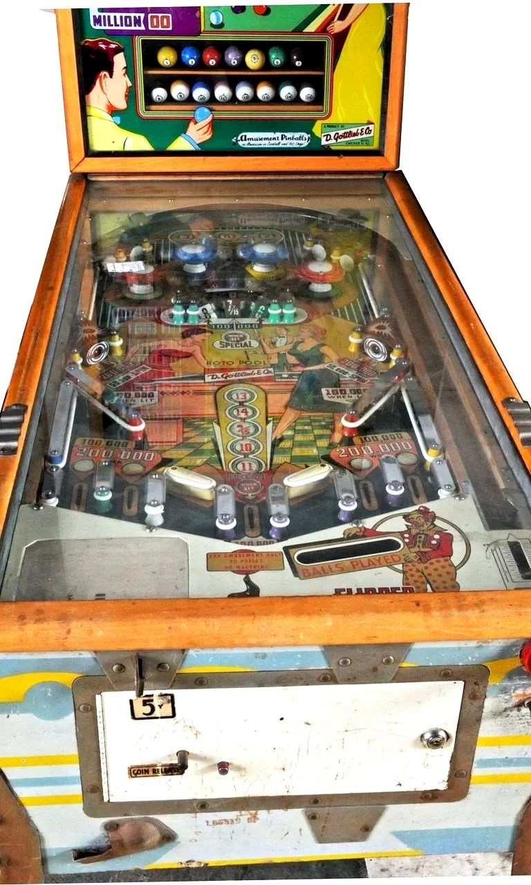 Manhatten Pinball Machine The Museum of American Heritage