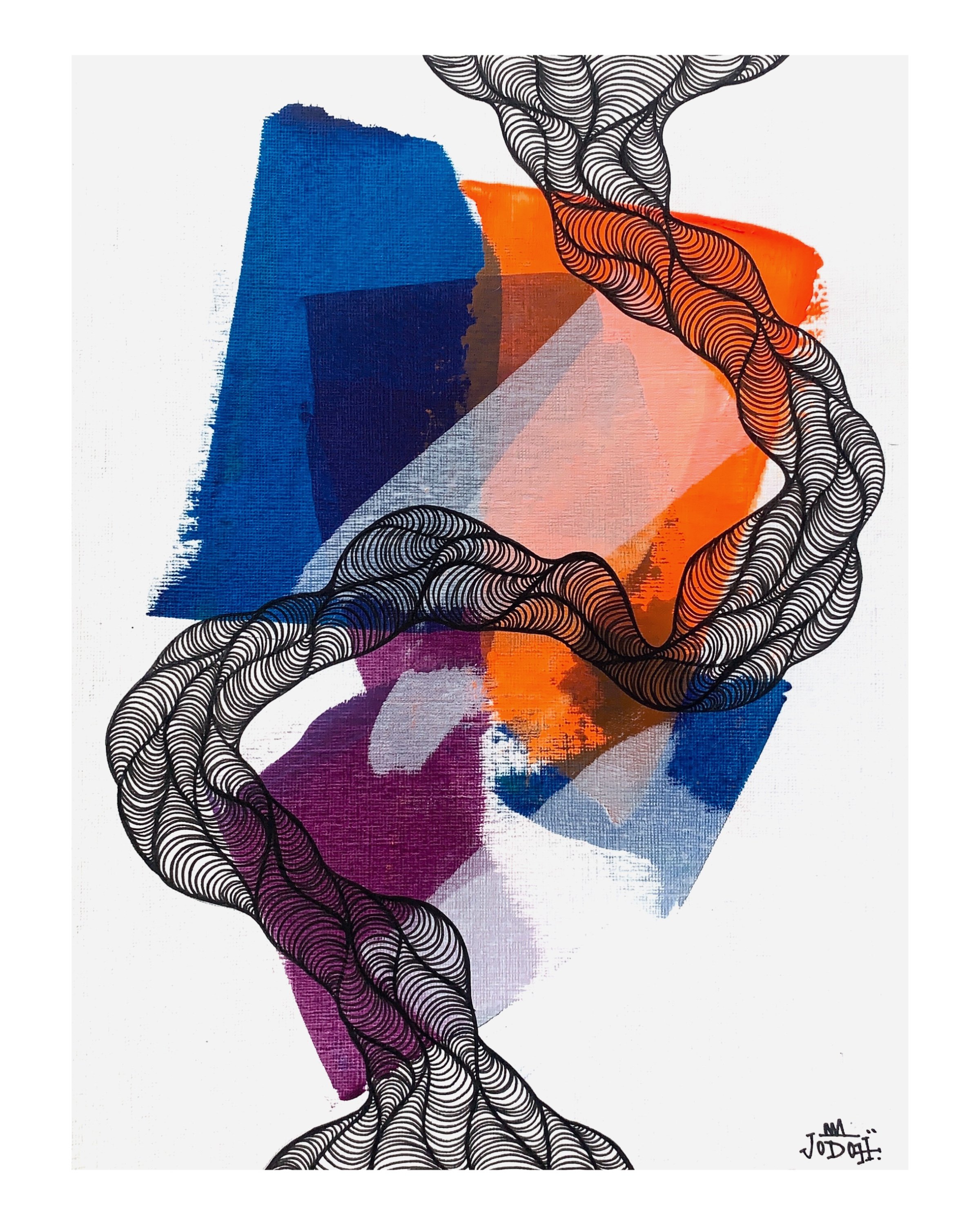 ‘Color Study; Sean’s Cigarette’