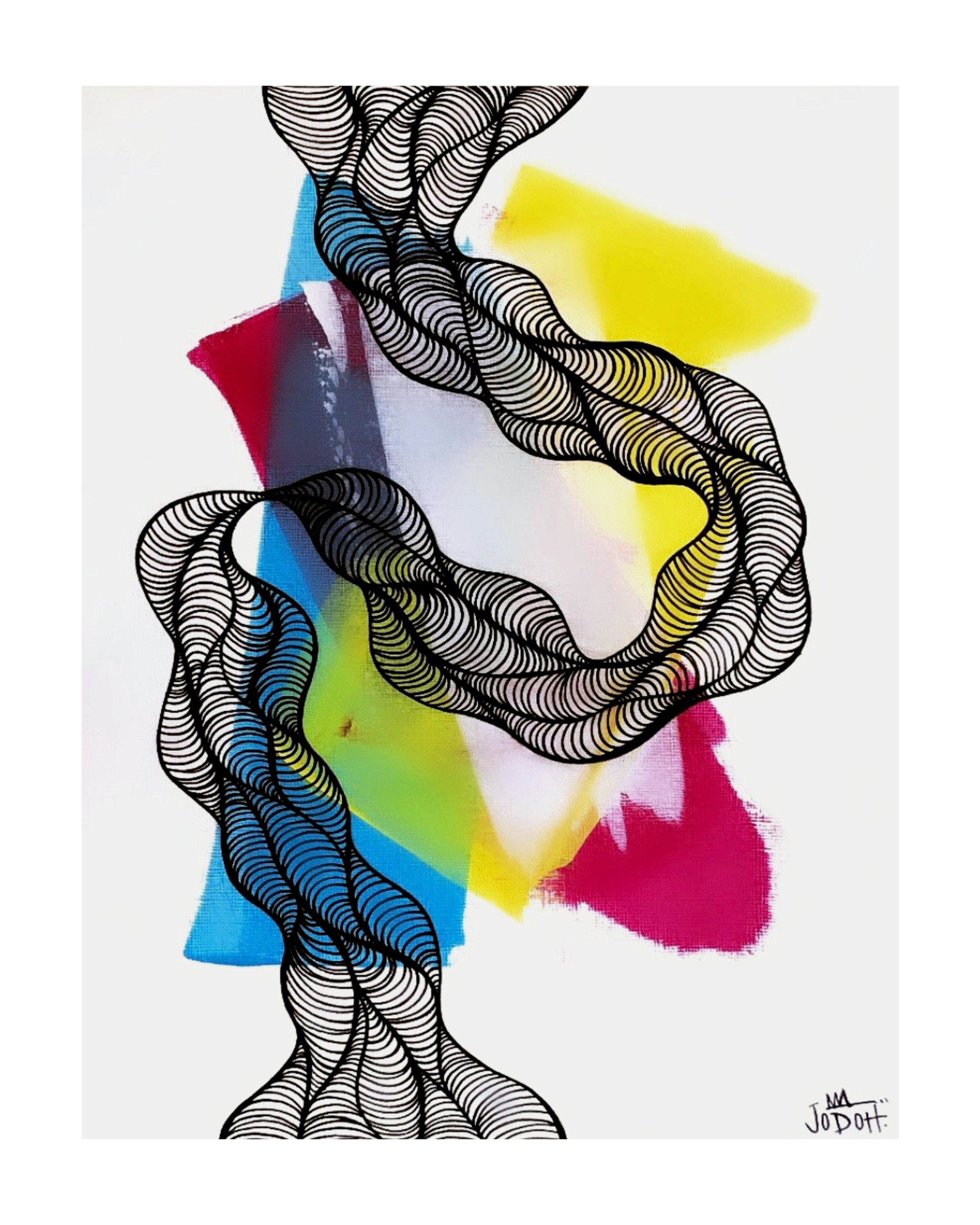 ‘Color Study; Printer Ink’