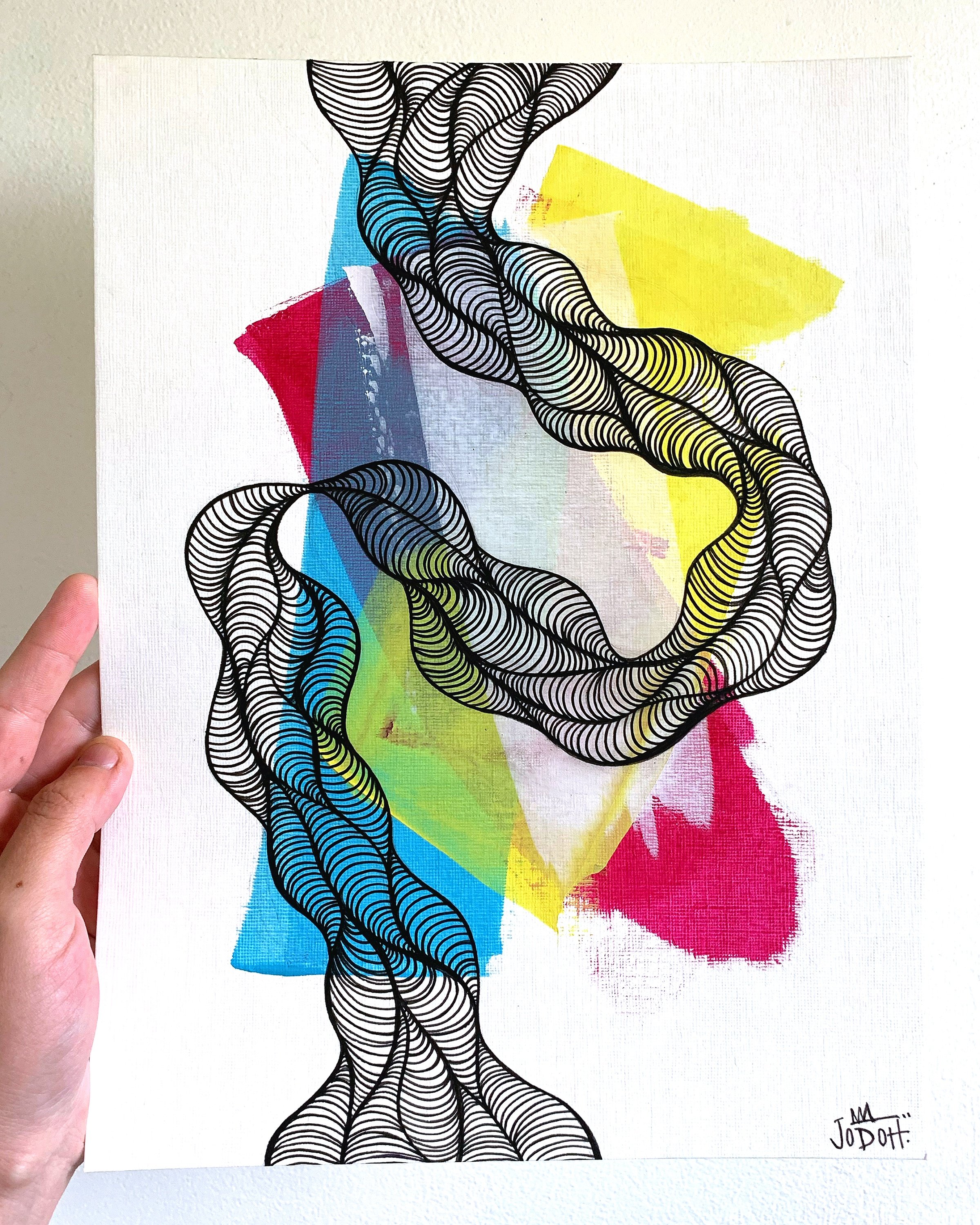 ‘Color Study; Printer Ink’