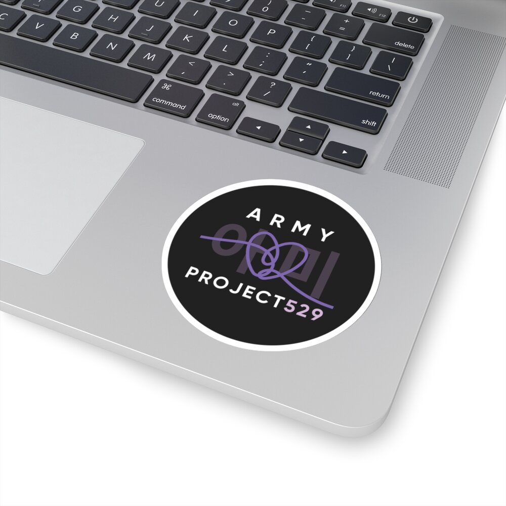 ARMY Project 529 Logo Vinyl Stickers ARMY Project 529