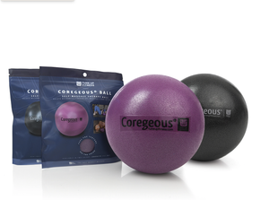 Coregeous inflatable massage balls for gentle fascia and breath exploration