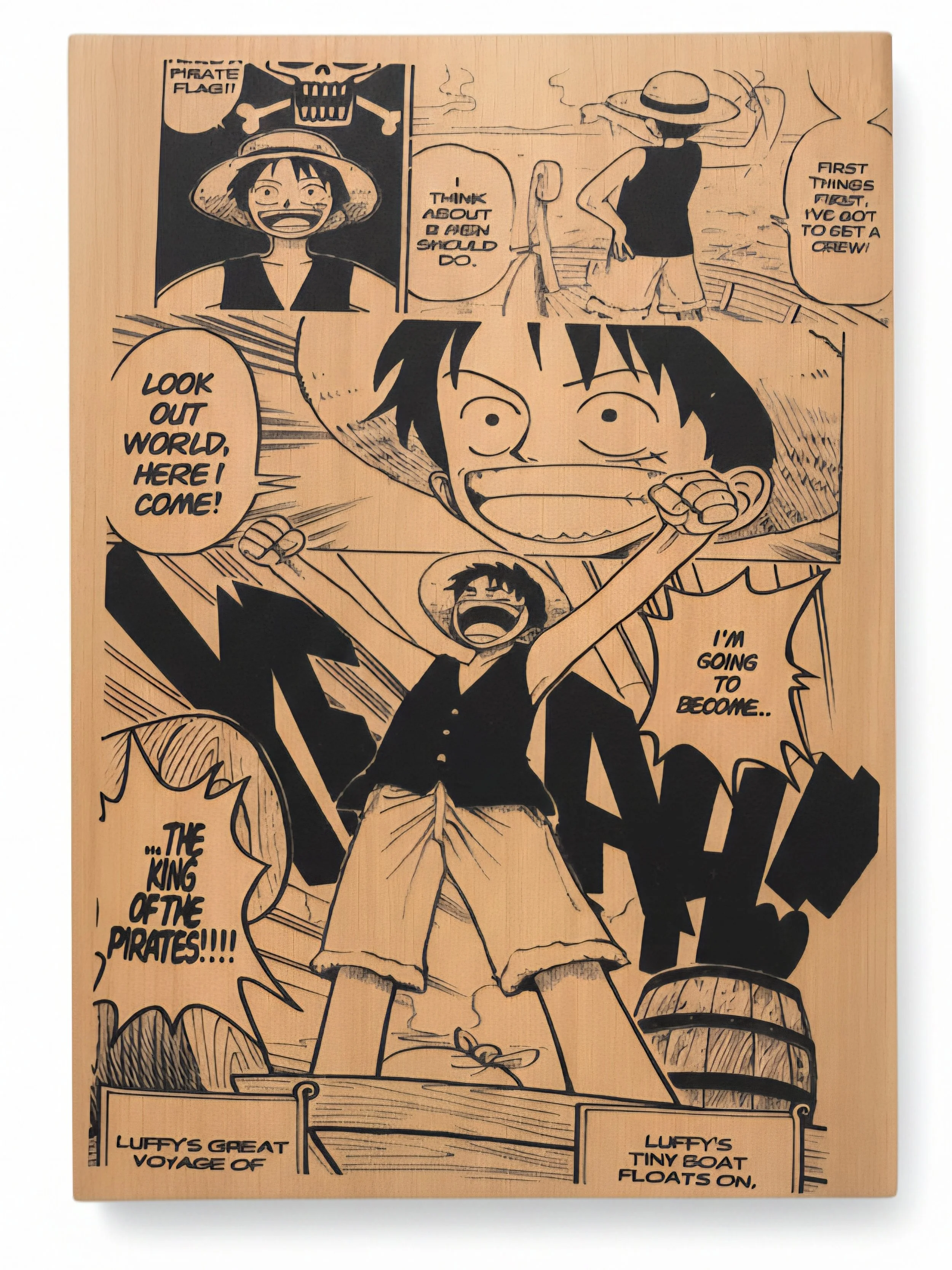 One Piece Journal/Sketchpad