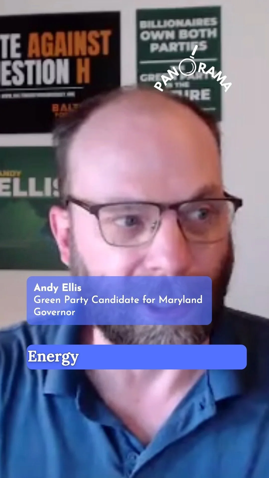 LISTEN: As energy prices rise, Green Party Maryland Governor Candidate Andy Ellis speaks about the necessity of systemic change in how we regulate energy: a move away from fossil fuels and the restructuring of regional energy cooperatives.
Listen to