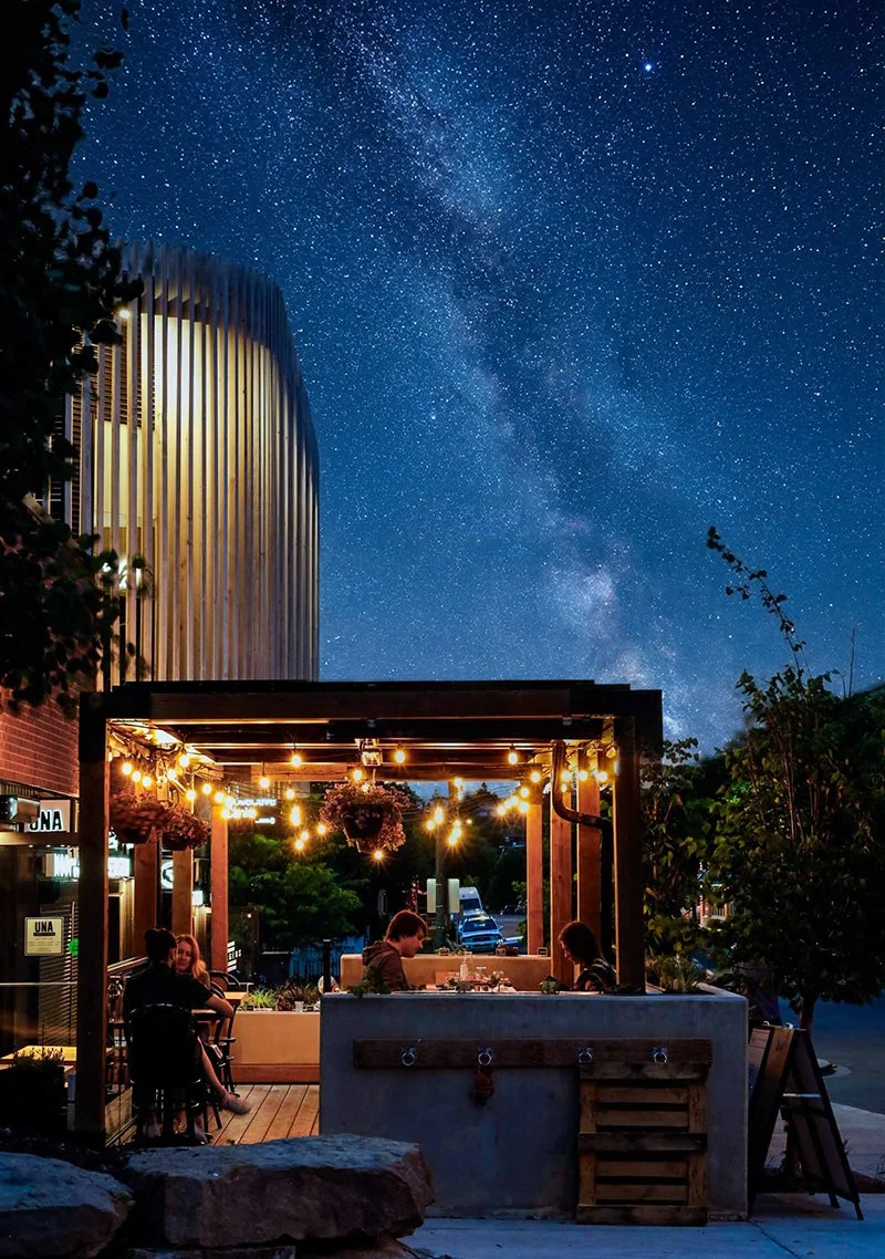 Starry filled night at UNA Pizza Bridgeland