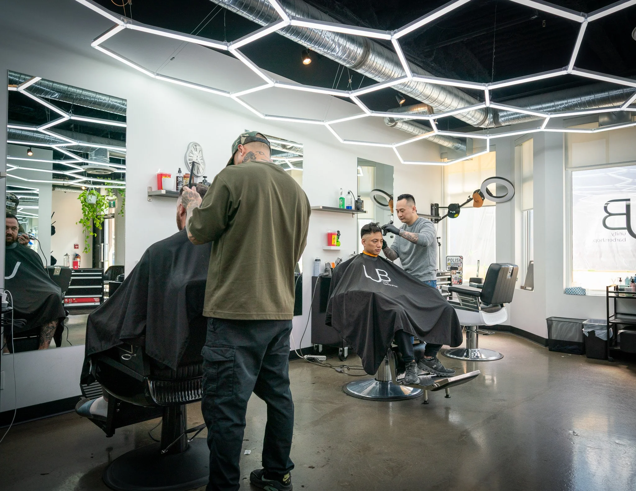 Unity Barbershop Interior