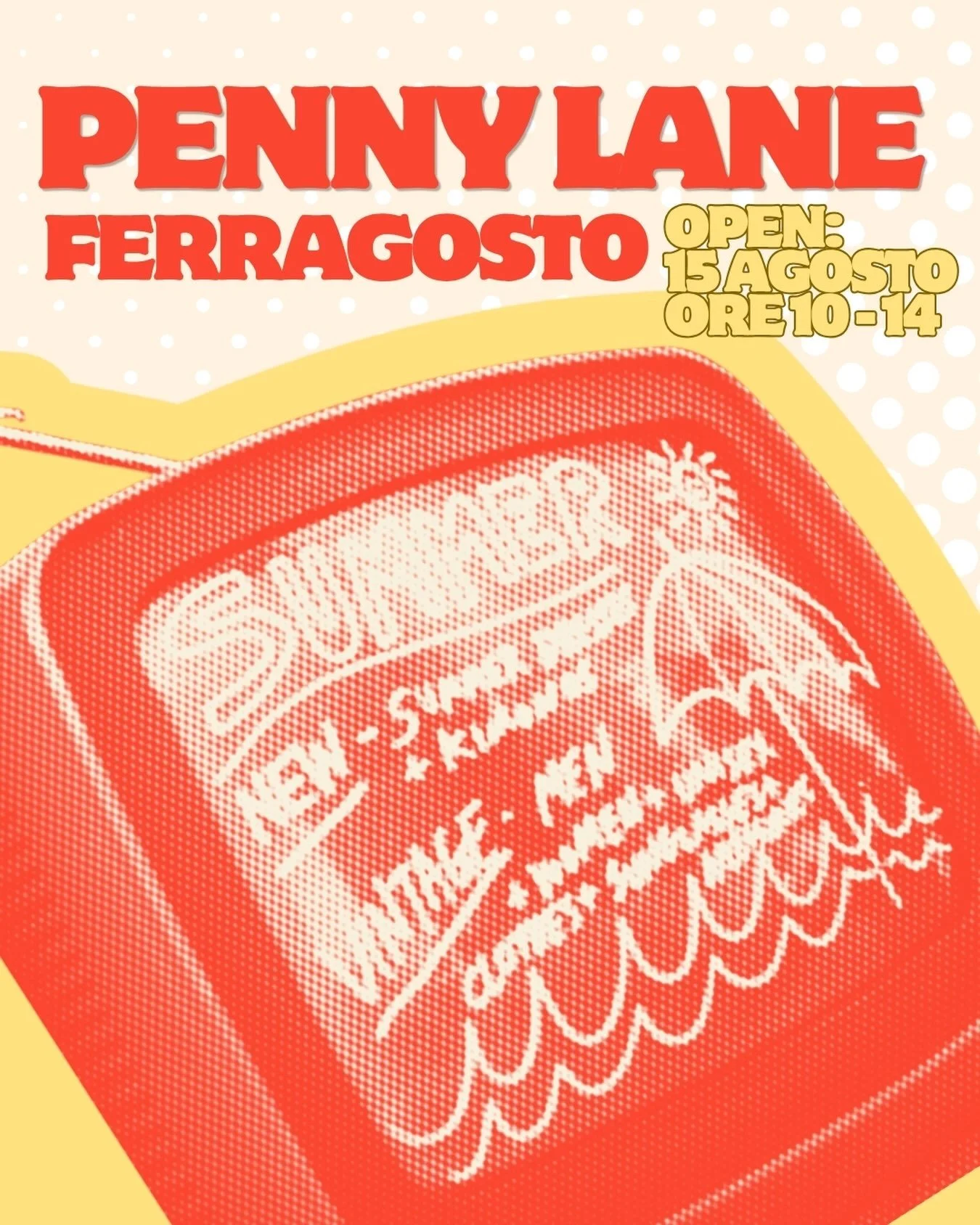 🕰️ FERRAGOSTO HOURS - We will be open this Saturday August 15 from 10 to 14 - and will be closed in the evening 🏖️