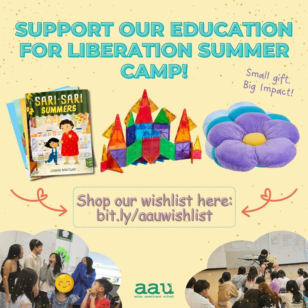For over 30 years, AAU has been dedicated to uplifting young people&mdash;celebrating their bilingual and bicultural strengths, and nurturing their critical thinking and political awareness to empower their communities. 

Our annual Education for Lib