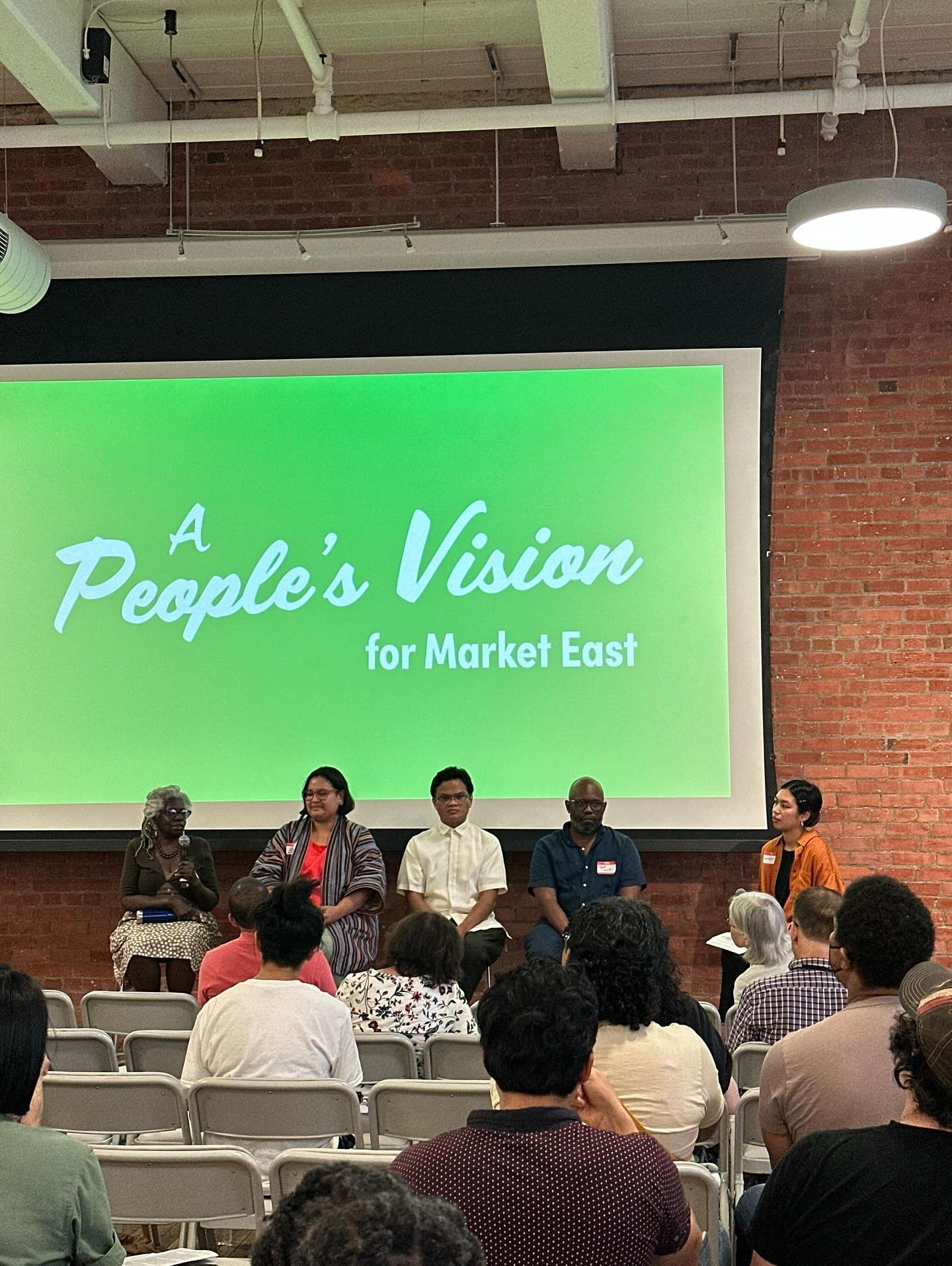 Thank you to everyone who came out to a People&rsquo;s Vision event and voiced their much-needed support for community-driven development at Market East. (And on one of the hottest days of the year, no less!) 

We loved being together with so many fo